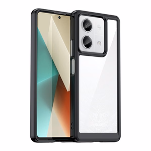 Outer Space чехол с гелевой рамкой для Xiaomi Redmi Note 13 5G - чёрный