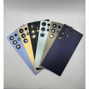 Aizmugurējais vāks saderīgs ar Samsung S928 S24 Ultra / Titanium Gray / (ar kameras lēcu) OEM