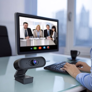 USB Nano RS RS680 HD 1080P tīmekļa kamera ar iebūvētu mikrofonu
