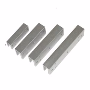 U-Shaped Door Bracket Priekš Electromagnetic Lock, 125x28x46mm