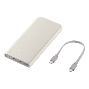 Samsung EB-P3401XUEGWW 10 000mAh 25 W ārējais akumulators, bēšs
