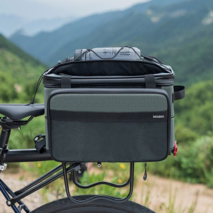 Rockbros A30 ROAD TO SKY saliekama 15–30 l velosipēda bagāžnieka soma – pelēka