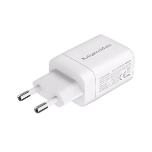 Kruger&Matz 45 W GaN tīkla lādētājs ar Power Delivery un Quick Charge