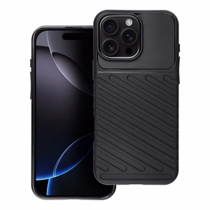 THUNDER viedtālruņa apvalks IPHONE 16 Pro Max melns