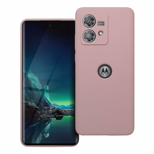 Viedtālruņa apvalks silikona 2mm MOTOROLA EDGE 40 Neo rozā