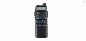 Baofeng UV-5R HTQ – pārnēsājamā radiostacija, 3800 mAh akumulators, USB-C