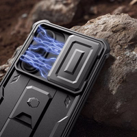 Tech-Protect Kevlar Cam+ Maciņš for Samsung Galaxy S26 - melns