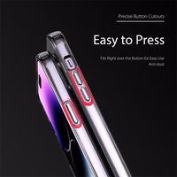 Korpuss Dux Ducis Clin Apple iPhone 15 Plus, caurspīdīgs