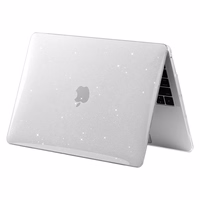 Tech-Protect SmartShell viedtālruņa apvalks MacBook Air 13" M2 / M3 / 2022-2024 - Caurspīdīgs-mirdzošs