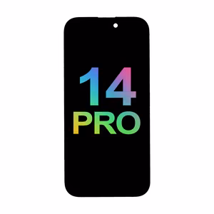 Mecanico Soft OLED ekrāns Incell iPhone 14 Pro ar rāmi (Support IC Transplant) - melns