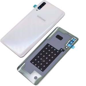Aizmugurējais vāks Samsung A705 A70 2019 balts oriģināls (lietots Grade B)