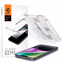 Spigen Glas.tR EZ Fit rūdītais stikls iPhone 13 / 13 Pro / 14 / 16e