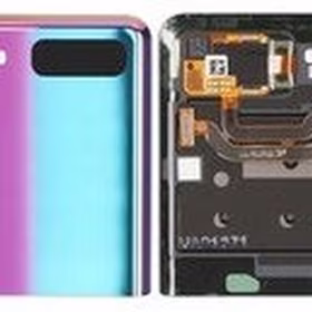 Back upper cover for Samsung Galaxy Z Flip F700 violet original (used Grade A)