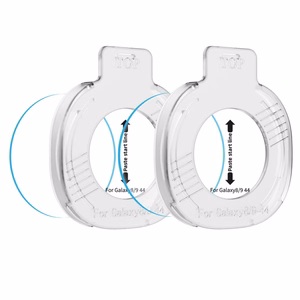 Tech-Protect Easy Set+ 2-Pack Tempered Glass for Samsung Galaxy Watch Ultra 44mm