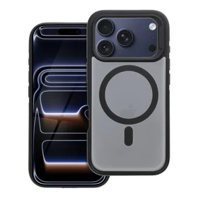 Viedtālruņa apvalks NEO IPHONE 17 Pro ar MagSafe - melns