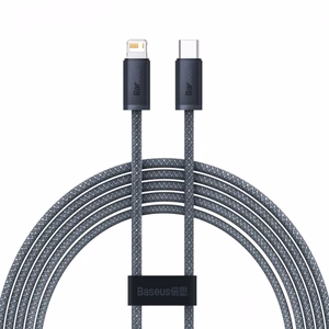 Baseus Dynamic Series kabelis USB-C uz Lightning, 20W, 2m (pelēks)
