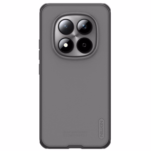 Nillkin Super Frosted Shield Pro maciņš Xiaomi Redmi Note 15 Pro+ 5G/Poco M8 Pro 5G caurspīdīgs melns