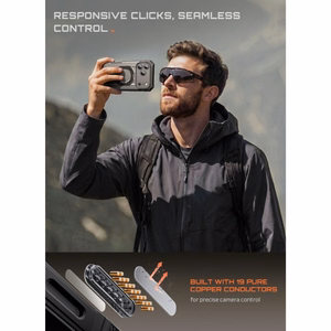 Supcase Grip Pro Mag MagSafe vāciņš iPhone 18 Pro Max / 17 Pro Max – melns
