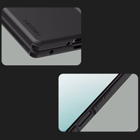 Nillkin Flex Pure Fold viedtālruņa apvalks priekš Samsung Galaxy Z Fold 7 ar S Pen Space - melns