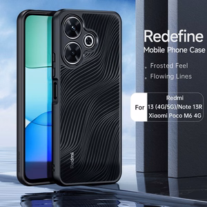 DUX DUCIS AIMO viedtālruņa apvalks REDMI 13 melns