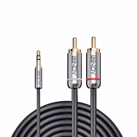 Lindy audio kabelis 3.5mm uz RCA 2m Cromo