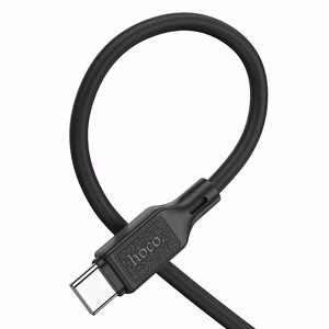 Cable USB C to USB C Hoco 3A 60W 1 m X90 black