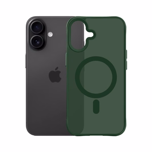 3mk Smoke MagCase priekš iPhone 17 zaļš-caurspīdīgs