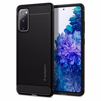 Spigen Rugged Armor viedtālruņa apvalks Samsung Galaxy S20 FE - matēts melns