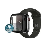 PanzerGlass Pulksteņa aizsargapvalks Apple Watch 4/5/6/SE 44 mm - melns