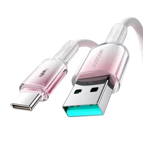Joyroom S-A42 3A USB-A - USB-C kabelis 1.2m balts
