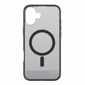 Incase Slim Case vāciņš ar MagSafe iPhone 16 Plus tālrunim, caurspīdīgs melnā krāsā