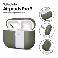 Tech-Protect silikona maciņš AirPods Pro 3 zaļš
