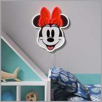 Neon Yellowpop Disney Minnie Printed     Face