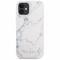 Guess Marmora viedtālruņa apvalks iPhone 12 mini 5.4" - balts