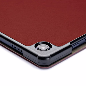 Futrālis Reach Smart Leather Xiaomi Redmi Pad 2 Pro 12.1 bordo krāsā