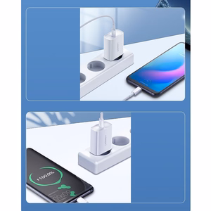 Ugreen USB lādētājs Power Delivery 3.0 Quick Charge 4.0+ 20W 3A balts (60450)
