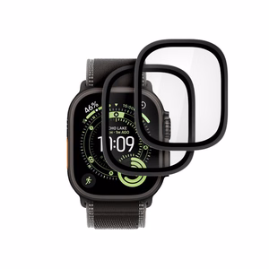 Tech-Protect rūdīts stikls 2 gab. Apple Watch Ultra 49mm melns