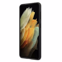 Viedtālruņa apvalks Ferrari FESPEHCS21SBK S21 G991 melns/melns ciets apvalks On Track perforēts