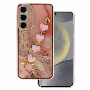 Viedtālruņa apvalks Trend Case Samsung Galaxy S24 dizaina 6 rozā