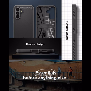Spigen Rugged Armor Case for Samsung Galaxy A37 5G - Black