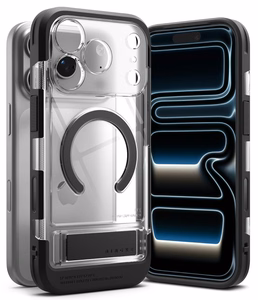 Ringke UX Magnetic maciņš iPhone 18 Pro / 17 Pro, caurspīdīgs