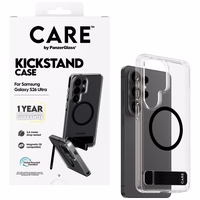 CARE by PanzerGlass Urban Explorer Transparent Case w. Black Qi for Samsung Galaxy S26 Ultra - transparent