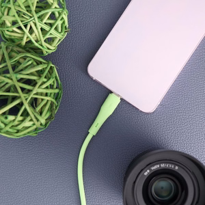 Кабель USB A to USB C Forcell F-Energy QC4.0 3A 66W Silicone 1 m C342 зелёный