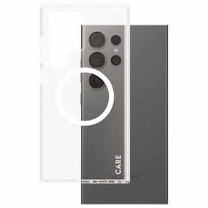 CARE by PanzerGlass Flagship QI viedtālruņa apvalks Samsung Galaxy S24 Ultra - caurspīdīgs