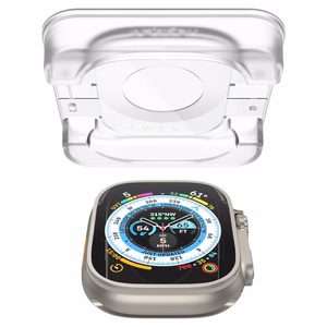 Spigen Glas.tR EZ Fit temperatēts stikls Apple Watch Ultra / Ultra 2 (49 mm) - 2 gab