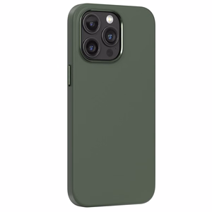 Comma viedtālruņa apvalks Nature Mag iPhone 15 Plus zaļš