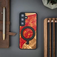 Bewood Unique case for Samsung Galaxy A55 5G Neons Paris with MagSafe