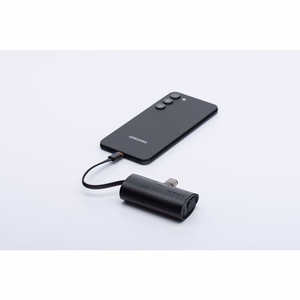 Внешний аккумулятор Forcell F-Energy Power Plug F5K3 PD 20W 5000 mAh со встроенным коннектором USB C чёрный