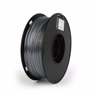 Flashforge PLA-plus pavediens 1.75 mm diametrs 1kg/spolē sudraba