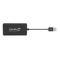 Carlinkit CCPA bezvadu adapteris Apple Carplay/Android Auto (melns)